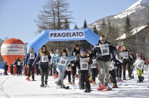 Pragelato ciaspolata escartons