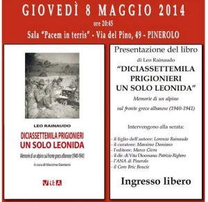 diciassettemila prigionieri un solo leonida presentazione