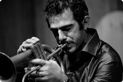 <b>Mauro Battisti</b>, contrabbasso. Paolo Franciscone, batteria - paolo-fresu