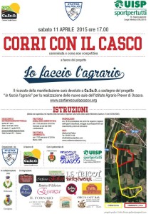 corri con il casco